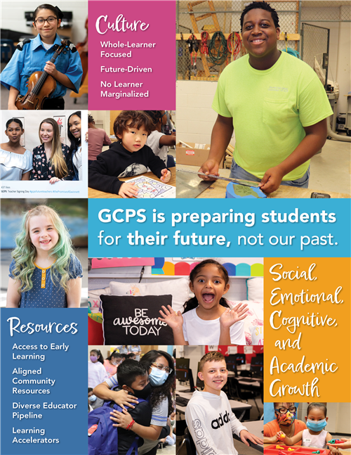 Student images and Culture, Resources, Social, Emotional, Cognitive, and Academic Growth